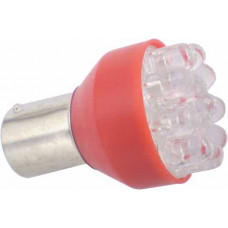 LAMPADA 1141 12V COM 12 LEDS VERMELHO