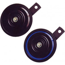 BUZINA PAQUERINHA 12V UNIVERSAL 02 TERMINAIS COM SUPORTE