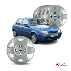 Calota Fiesta 2000 | Aro 13 |Ford | Jogo com 4 Calotas Prata