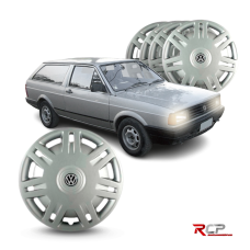 Calota Gol Parati Trend G4 | Aro 13 | VW | Jogo com 4 Calotas Prata