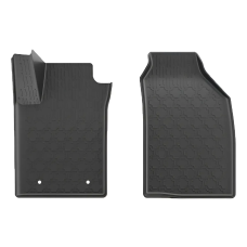 TAPETE TIPO BANDEJA 2P PRETO MOD. FIAT STRADA 2P 20> (2 PEÇAS)