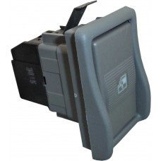 INTERRUPTOR DE VIDRO ELETRICO VW SANTANA 1998/2006 SIMPLES TRASEIRO CINZA