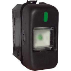 INTERRUPTOR 24V MERCEDES BENZ ONIBUS E CAMINHOES COR PRETA