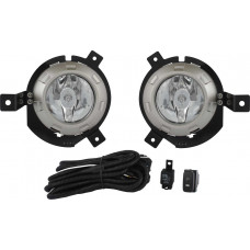 KIT FAROL AUXILINAR NEBLINA MITSUBISHI L-200 TRITON 08 C/ MOLDURA,LAMPADA H4