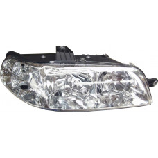 FAROL FIAT H7/H1 PALIO/WEEKEND/SIENA/STRADA 01>04 LD COM PISCA/CARCAÇA PRETA