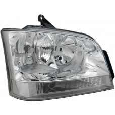 FAROL GM H7/H1 S10/BLAZER 01>11 LE COM PISCA CRISTAL/MASCARA CINZA