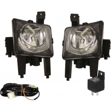 KIT FAROL AUXILIAR DE NEBLINA GM H3 VECTRA/VECTRA GT 06>09 GRADE PRETA