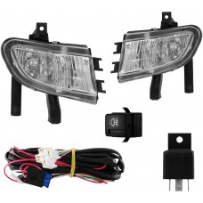 KIT FAROL AUXILIAR DE NEBLINA GM H3 CORSA CLASSIC 10>14 INTERRUPTOR ORIGINAL