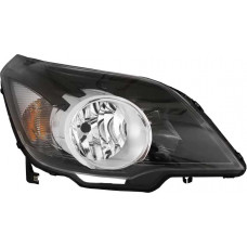 FAROL GM H7/H1 AGILE/MONTANA 09>13 LE COM PISCA/MASCARA NEGRA