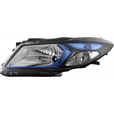 FAROL GM H4 ONIX/PRISMA 12>16 LD COM PISCA/MASCARA COM MOLDURA AZUL