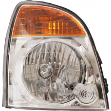 FAROL KIA H4 BONGO K2700 04>10 LD COM PISCA AMBAR