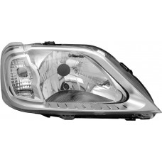 FAROL RENAULT H4 LOGAN 07> LD COM PISCA/MASCARA CROMADA