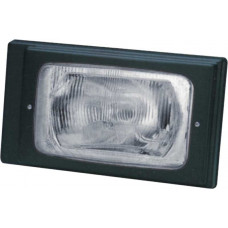 FAROL SCANIA H4 SERIE 112/113 R/T 89>98 C/ SUPORTE DE AÇO/MOLDURA TERMOPLASTICO