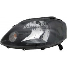 FAROL VW H4 FOX 04>11/SPACEFOX 05>11 LD COM PISCA/MASCARA NEGRA
