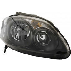 FAROL VW H7/H3 FOX/CROSSFOX/SPACEFOX 07>10 LD COM PISCA/MASCARA NEGRA