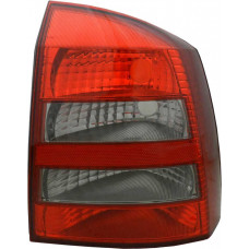 LANTERNA TRASEIRA GM ASTRA HATCH 98>02 LE TRICOLOR FUME/CARCAÇA CINZA