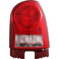 LANTERNA TRASEIRA VW GOL G4 06>13 LD BICOLOR FUME/CARCAÇA PRETA