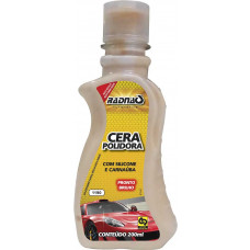 CERA POLIDORA AUTOMOTIVA C/ SILICONE E CARNAUBA 200ML
