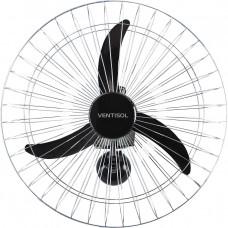 VENTILADOR DE PAREDE COMERCIAL 60CM BIVOLT CROMADO 200W 3 PAS