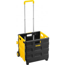 CAIXA PLASTICA DESMONTAVEL COM RODAS