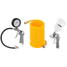 JOGO DE ACESSORIOS PARA COMPRESSOR COM 04 PECAS ACV400