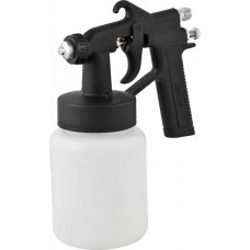 PISTOLA DE AR PARA PINTURA COM CANECA PLASTICA