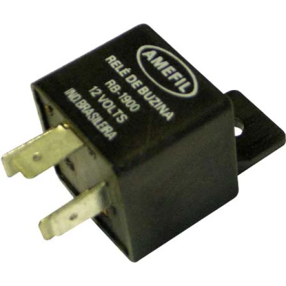 RELE AUXILIAR 12V 4TERM C/CANTONEIRA COMANDO BUZ CORCEL