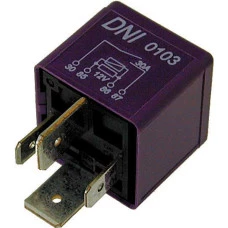 RELE AUXILIAR 12V 30A BOMBA ELETRICA DE COMBUSTIVEL E VALVULA DE INJEÇAO GM,VW