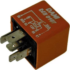 RELE AUXILIAR VENTILADOR RADIADOR CORSA 5TERM COR LARANJA