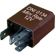 RELE MINI AUXILIAR 5TERMINAIS 12V 20>30A FIAT,MBB,FORD,CITROEN,RENAULT,GM,JOHN D