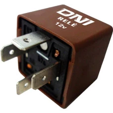 RELE AUXILIAR COMANDO AR COND.ELETROVENT.INJ.UNO TDS 12V 30A S/SUPORTE