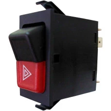 INTERRUPTOR DE LUZ DE EMERGENCIA 12V VW GOL/SAVEIRO/SANTANA/CAMINHOES/PARATI/VOY