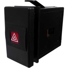 INTERRUPTOR DE LUZ DE EMERGENCIA 12V VW SANTANA/QUANTUM 1998/2006 08 TERMINAIS