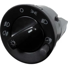 CHAVE DE LUZ COM REOSTATO 12V VW GOL/PARATI/SAVEIRO LUZ COR VERMELHA