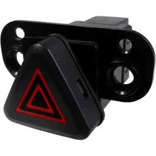 INTERRUPTOR DE LUZ DE EMERGENCIA 12V GM COBALT/SPIN/CRUZE/SONIC 04 TERMINAIS