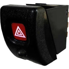INTERRUPTOR DE LUZ DE EMERGENCIA COM LED 12V GM CORSA 1994 EM DIANTE