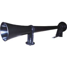 BUZINA A AR PLASTICA COM COMPRESSOR 12V