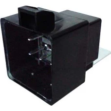 RELE AUXILIAR 12V 5 TERMINAIS BLINDADO S10,BLAZER COM SUPORTE