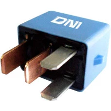 MINI RELE AUXILIAR 12V 4 TERM. SEM SUPORTE 20A USO GERAL