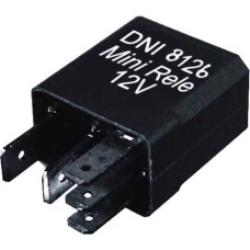 MINI RELE AUXILIAR DE USO GERAL 12V 30 / 20A