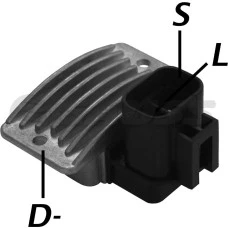 REGULADOR DE VOLTAGEM DO ALTERNADOR POONG SUNG 14V 85A KIA CARNIVAL 2.9 16V 99>