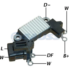REGULADOR DE VOLTAGEM ALT HITACHI OPEL ASTRA CORSA  VECTRA  COMBO