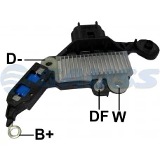 REGULADOR DE VOLTAGEM DO ALTERNADOR VISTION 14V FORD TRANSIT VAN DIESEL 2.4 00/0