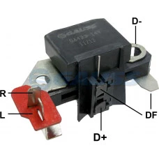 REGULADOR DE VOLTAGEM DO ALTERNADOR MITSUBISHI 14V MITSUBISHI / MAZDA / SUZUKI