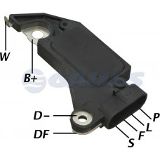 REGULADOR DE VOLTAGEM ALT DR 14V BUICK SKYLARK GM CAVALIER SUFIRE