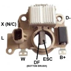 REGULADOR DE VOLTAGEM DO ALTERNADOR MITSUBISHI 14,5V RENAULT MEGANE