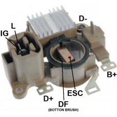 REGULADOR DE VOLTAGEM DO ALTERNADOR MITSUBISHI 14,5V NEW HOLLAND TRATORES