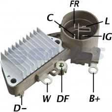 REGULADOR DE VOLTAGEM ALT DENSO HONDA ACCORD CIVIC