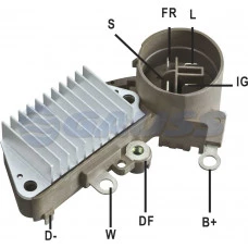 REGULADOR DE VOLTAGEM ALT ND 14V HONDA ACCURA LEGEND STERLING 825 9