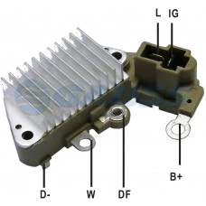 REGULADOR DE VOLTAGEM ALT ND 14V EMPILHADEIRA E OUTRAS